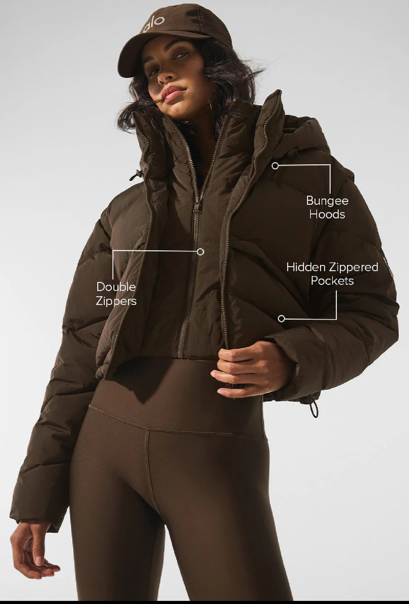 The Glacier Puffer In Brown