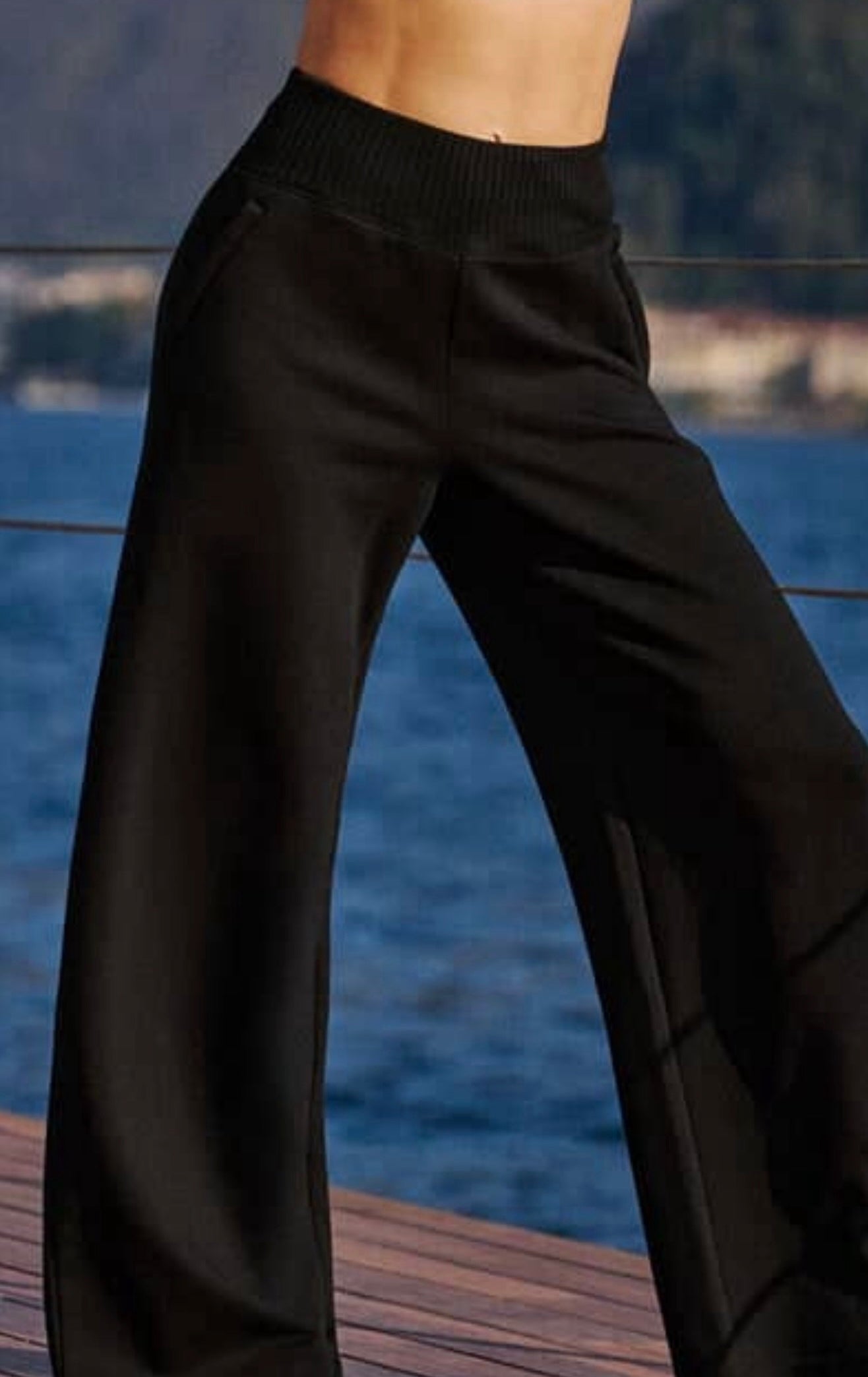Elegant Black Lounge Pants