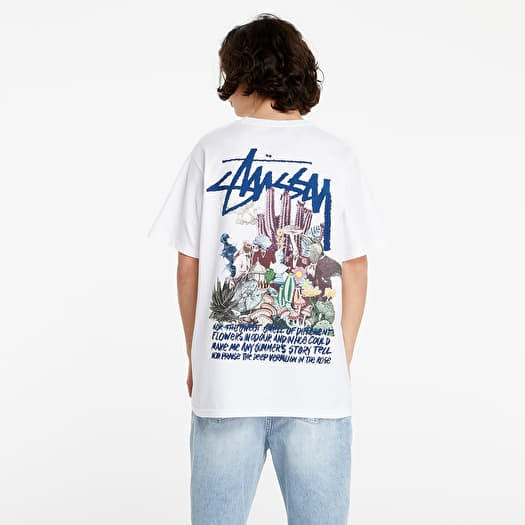 Stussy Psychedelic T Shirt White
