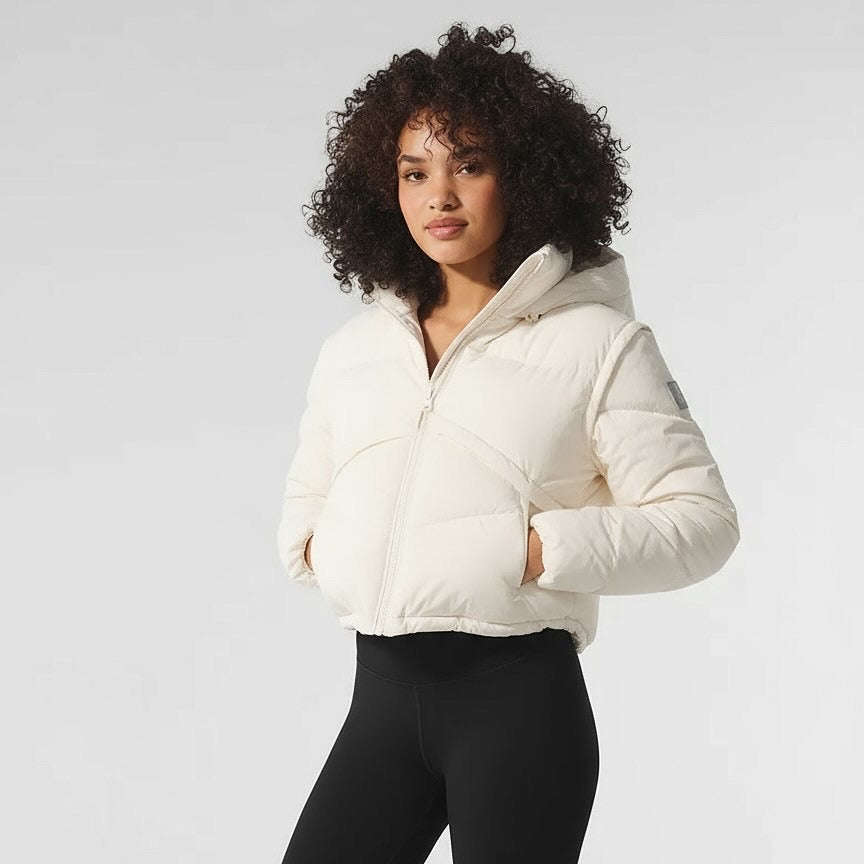 The Glacier Puffer In White