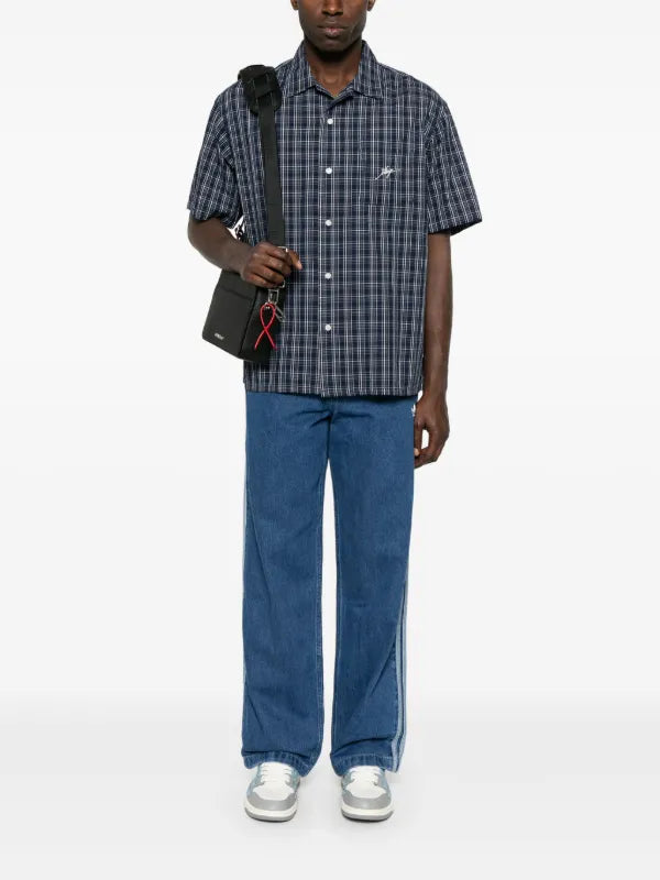 ‏ Originals Adicolor 3-Stripe Wideu Denim Jeans unisex