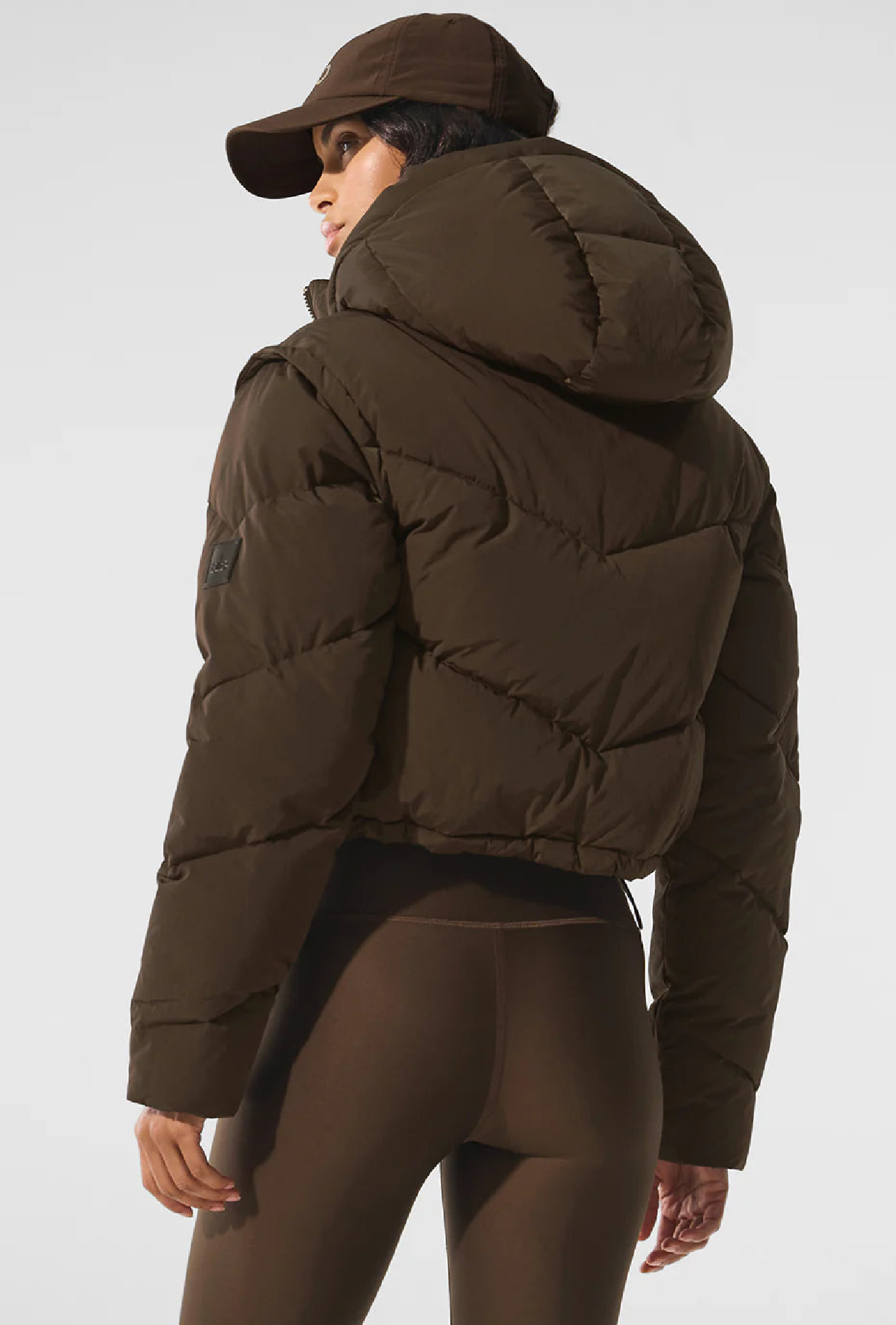 The Glacier Puffer In Brown
