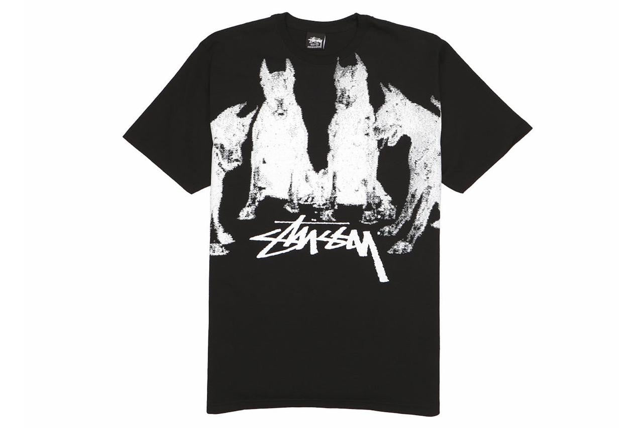 Stussy Dobermans Tee Black