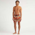 VILEBREQUIN MEN STRETCH SWIM SHORTS MONOI TURTLES + bag