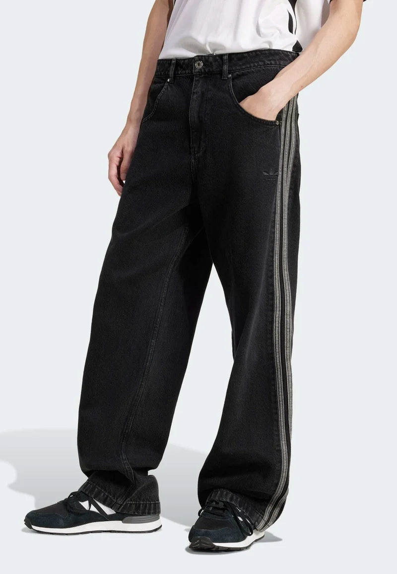 Originals Adicolor 3-Stripe Wide-Leg Denim Jeans unisex
