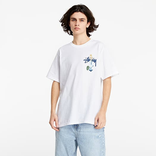 Stussy Psychedelic T Shirt White