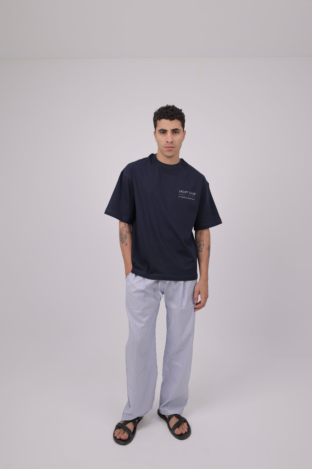Monaco Stripe Trouser