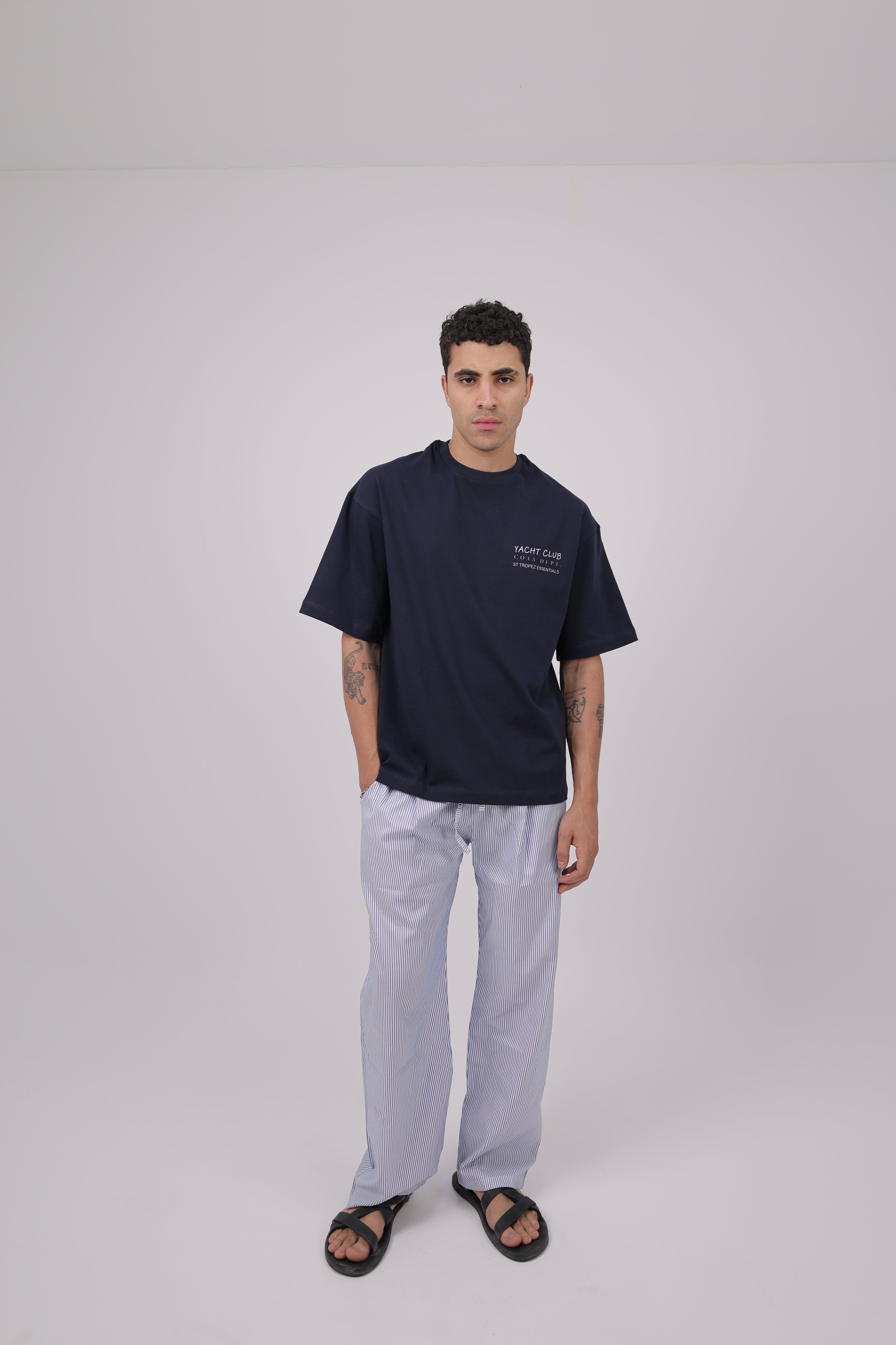 Monaco Stripe Trouser