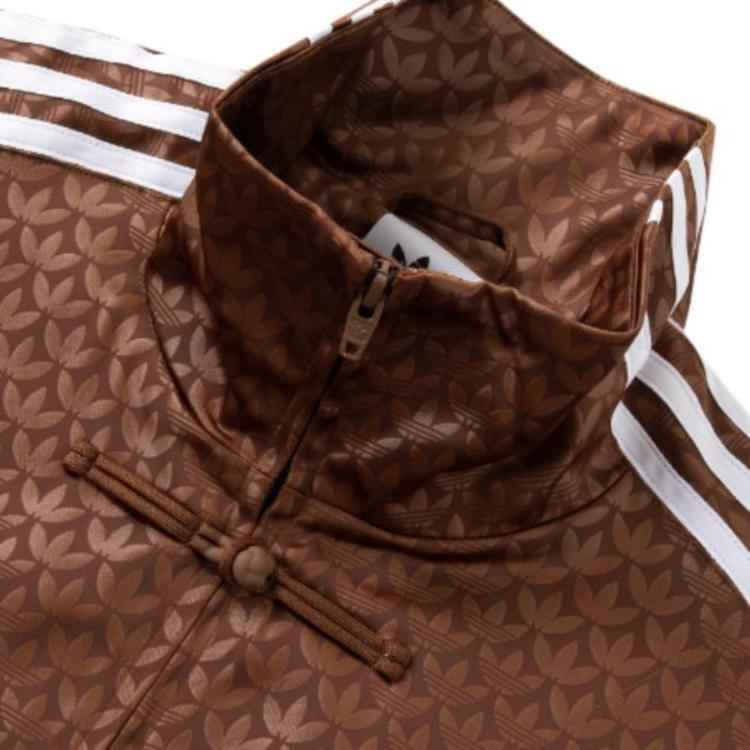Originals CN TT Monogram Series Loose Fit Stand Collar Long Sleeve