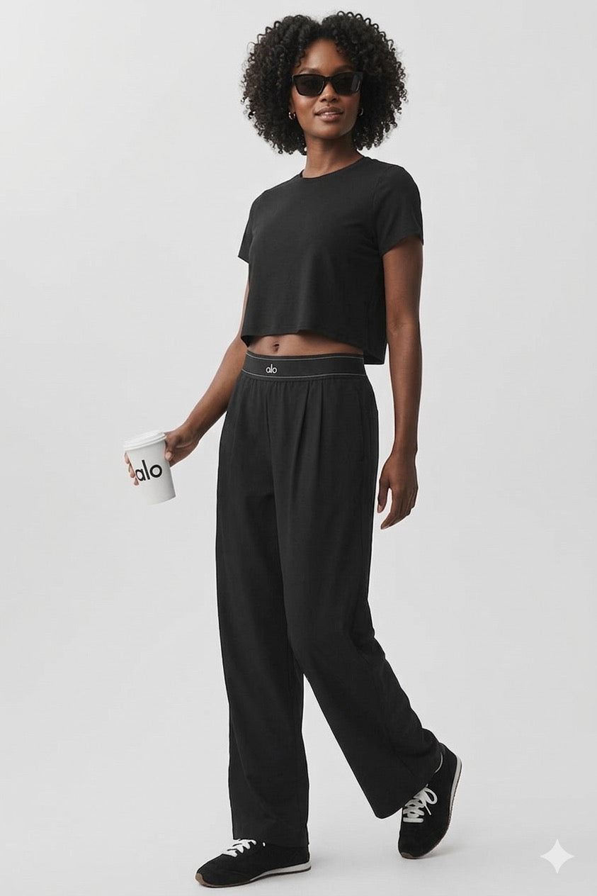 Black viral pants