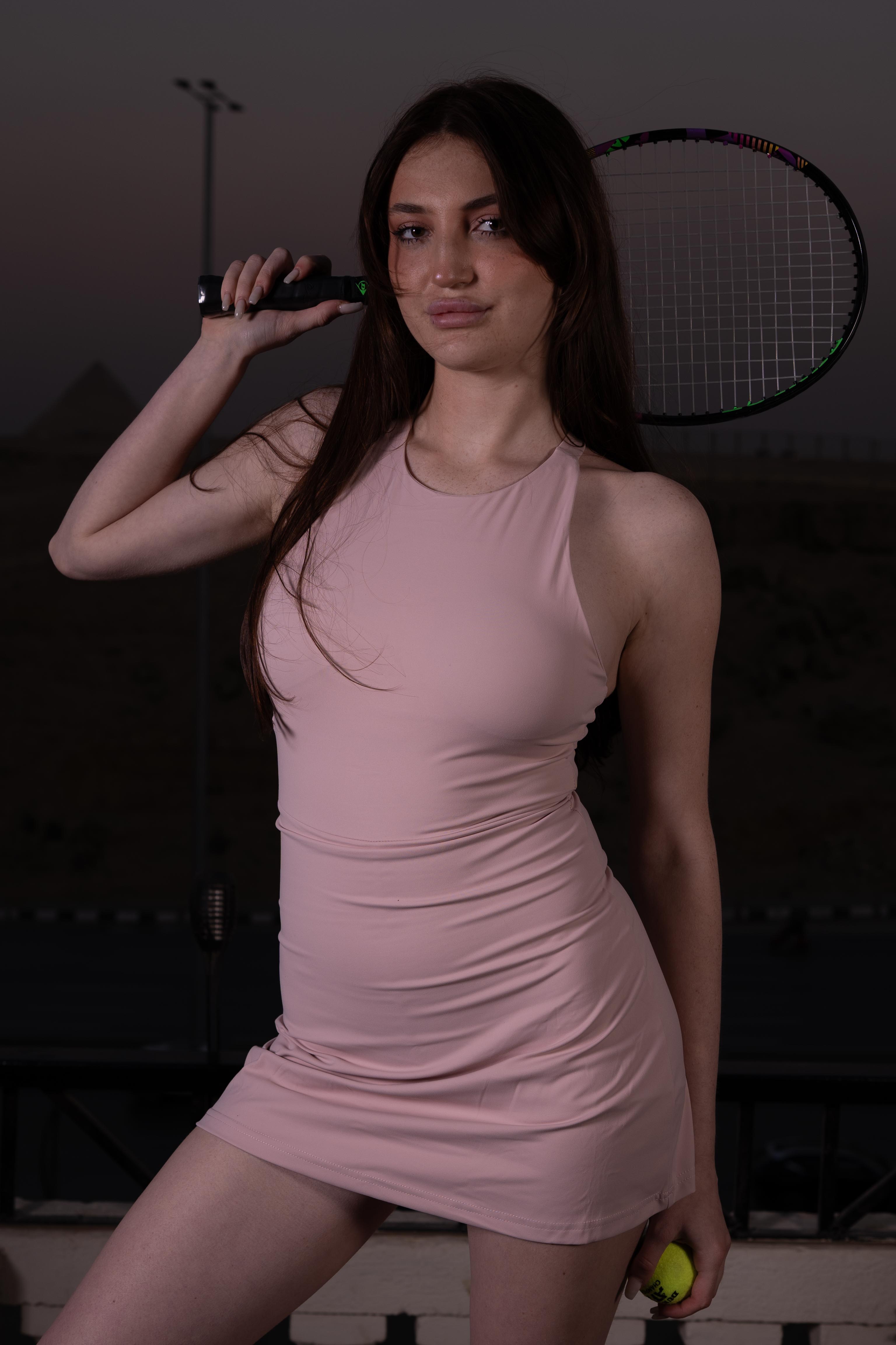 Elegance Dress - Sea Pink