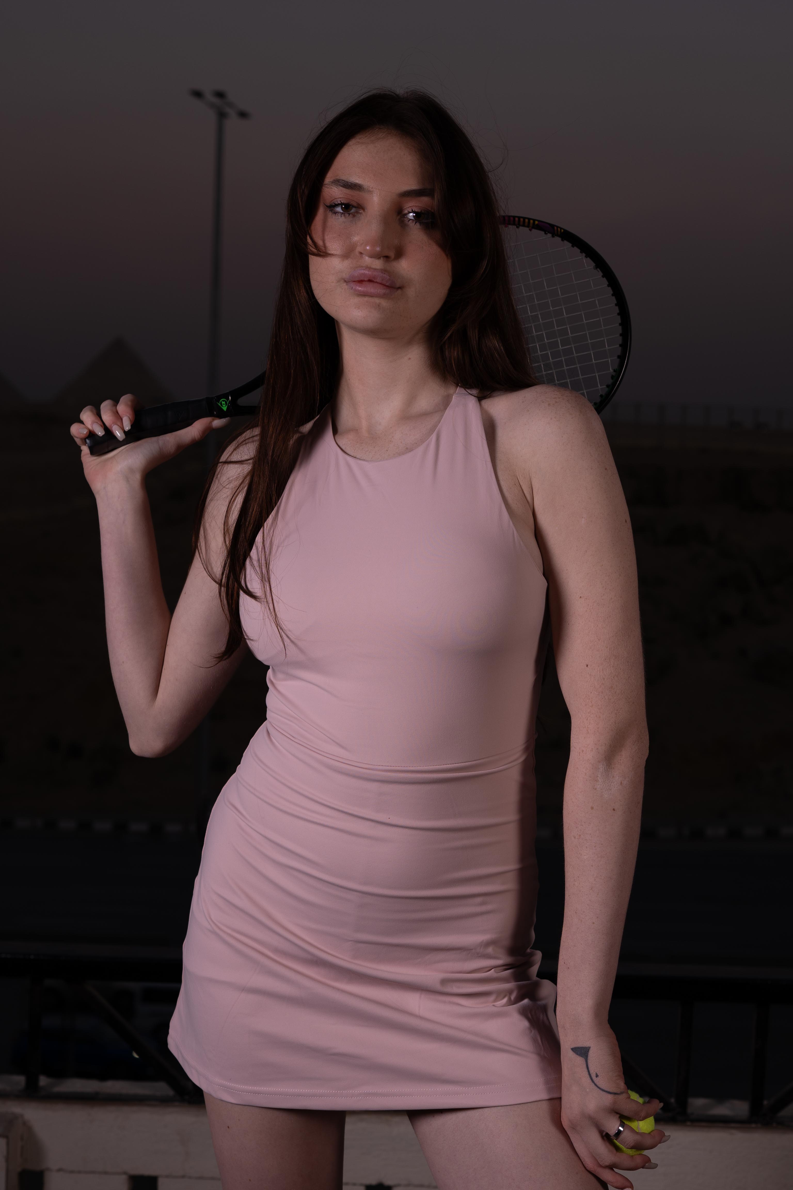 Elegance Dress - Sea Pink