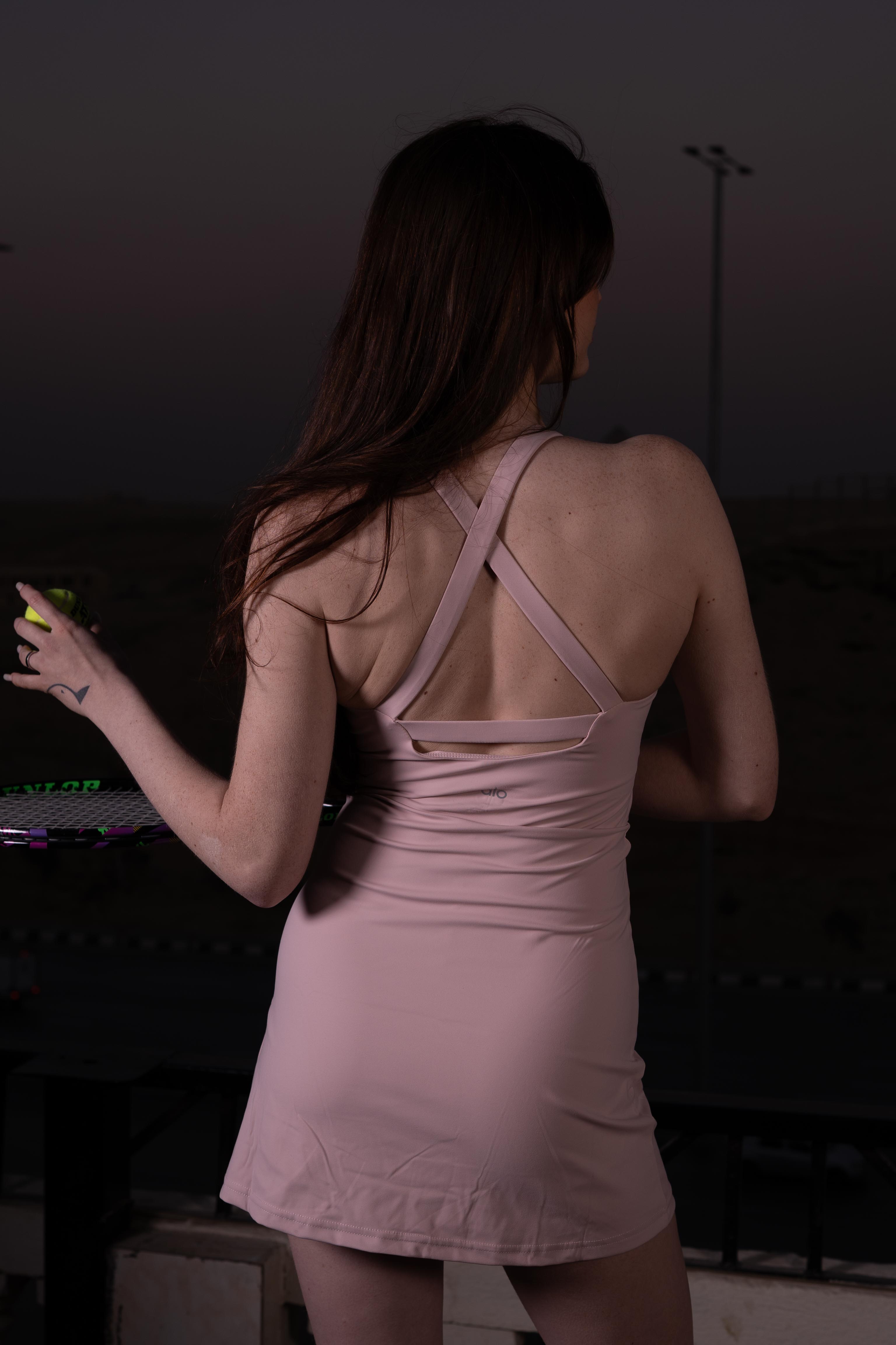 Elegance Dress - Sea Pink