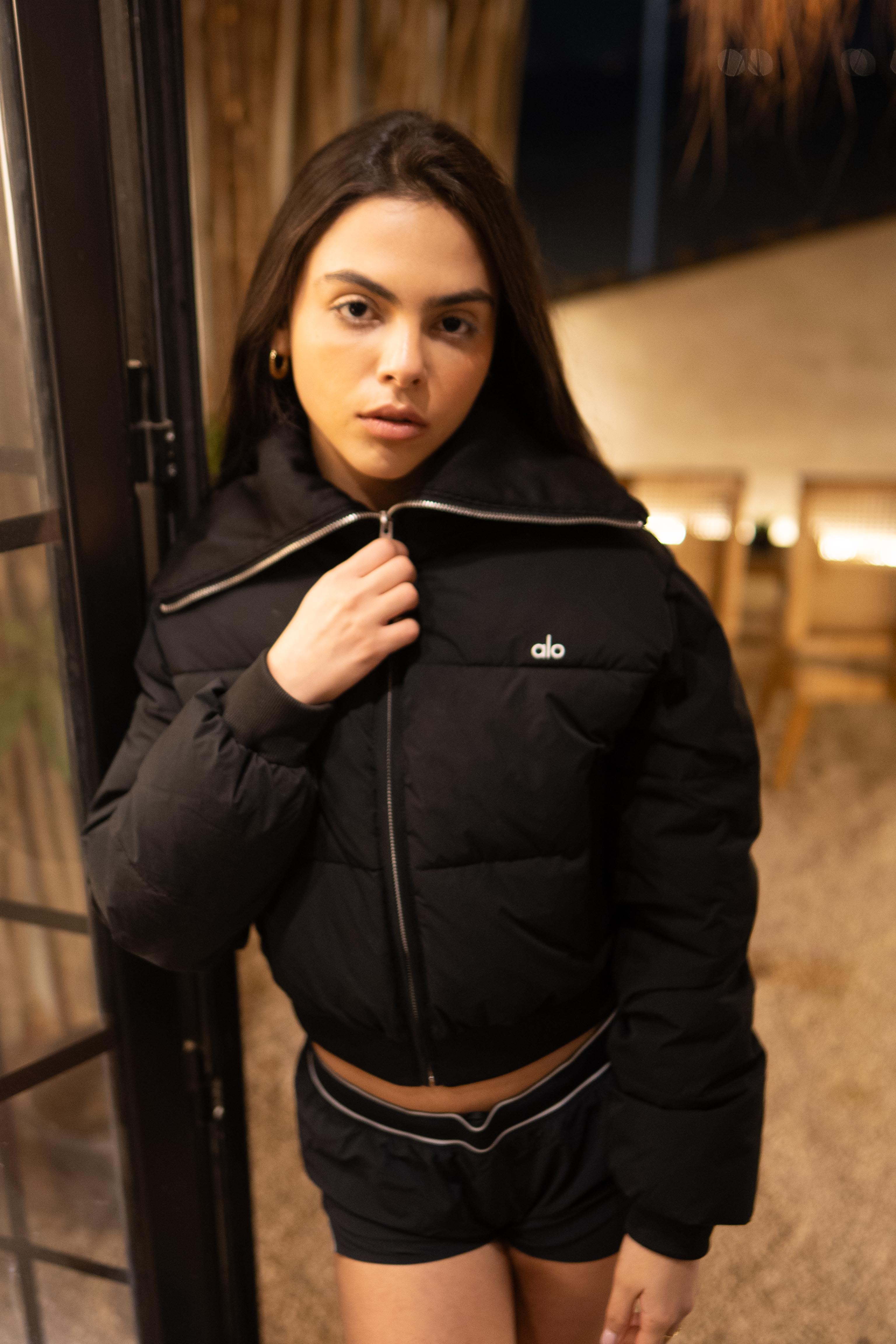 Black Captivate Puffer