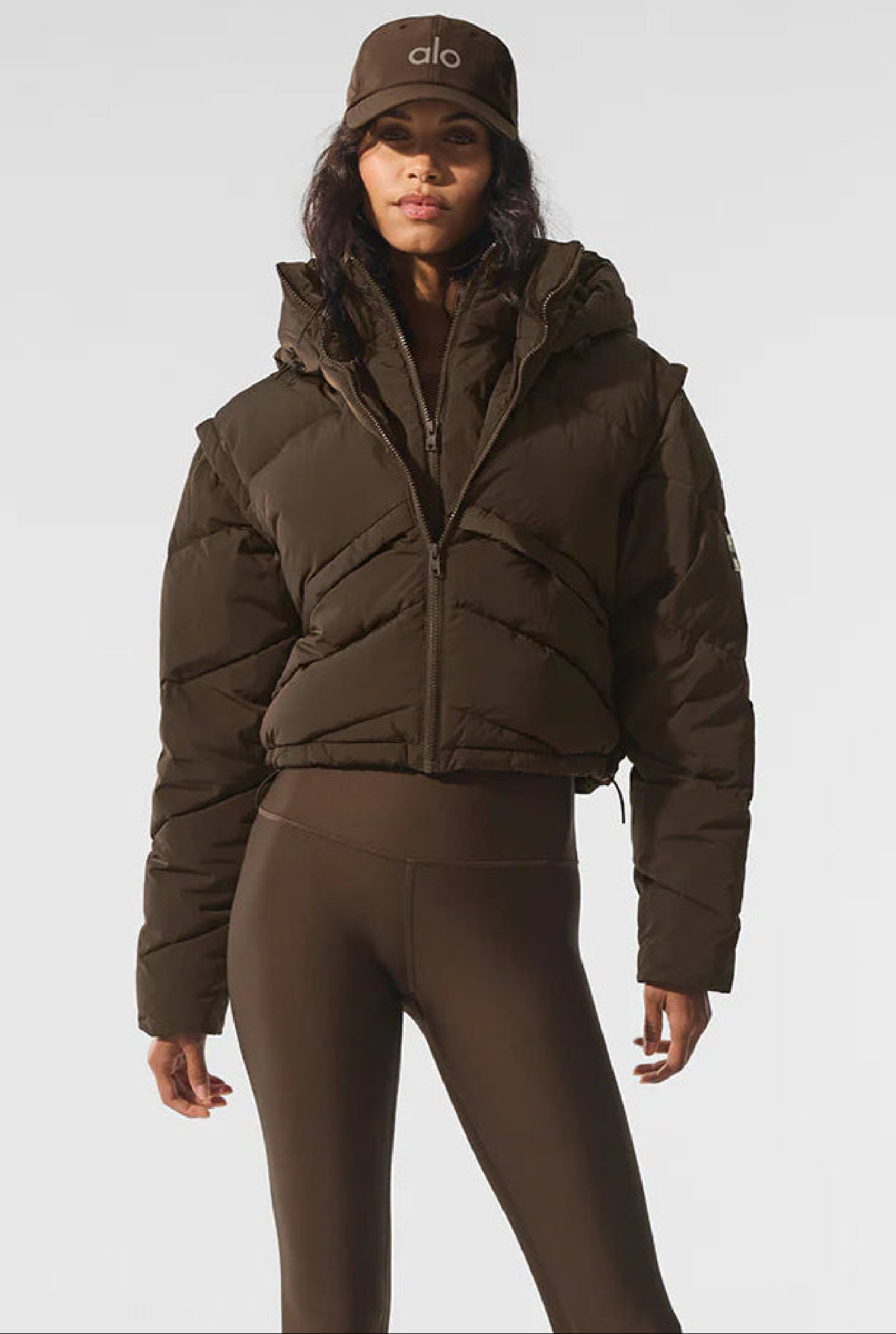 The Glacier Puffer In Brown