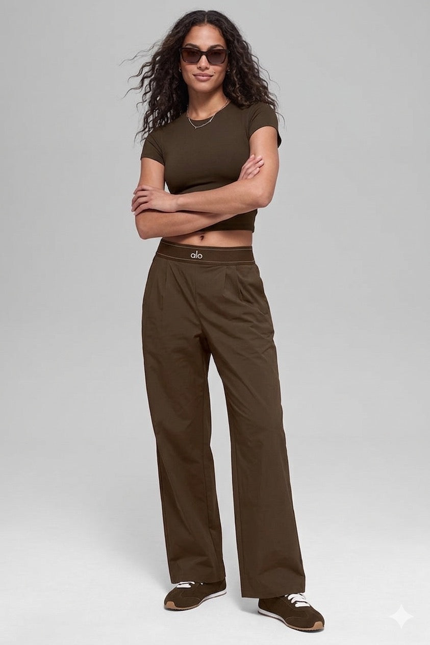 Brown viral pants