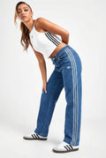 ‏ Originals Adicolor 3-Stripe Wideu Denim Jeans unisex