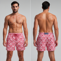 VILEBREQUIN
Fish Print Moorea Swim Shorts + bag