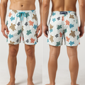 VILEBREQUIN
Ronde des Tortues Swim Shorts in Recycled Nylon + bag